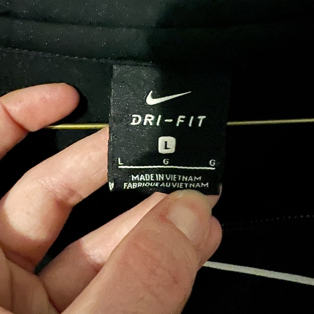 Men’s L Dri-fit nike full zip jacket